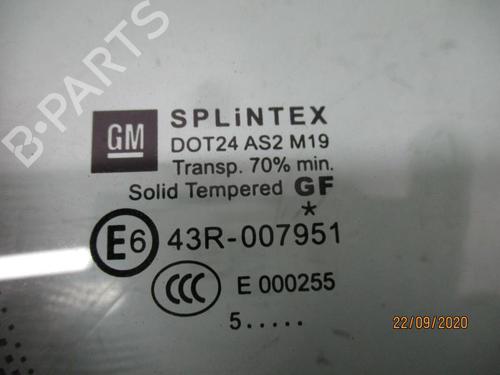 Used Front right quarter glass OPEL ZAFIRA / ZAFIRA FAMILY B (A05) 1.9 CDTI (M75) (120 hp) 27085560