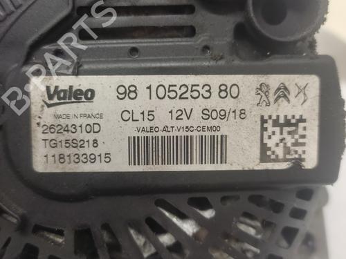 Used Alternator Alternator PEUGEOT 208 I (CA_, CC_) 1.6 HDi / BlueHDi 75 (75 hp) 29607545 29607545