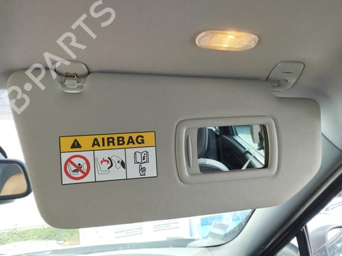 Used Right sun visor RENAULT SCÉNIC III (JZ0/1_) 1.6 dCi (JZ00, JZ12) (130 hp) 28692615