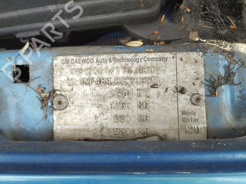 Seat buckle CHEVROLET MATIZ (M200, M250) 0.8 | BP28117770I32 - Image 2