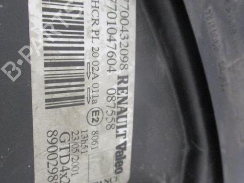 Left headlight RENAULT SCÉNIC I MPV (JA0/1_, FA0_) 1.6 (JA00, JA16, JA15, JA19, JA1V, JA2B, JA2C, JA0B,... | BP27085492C28 