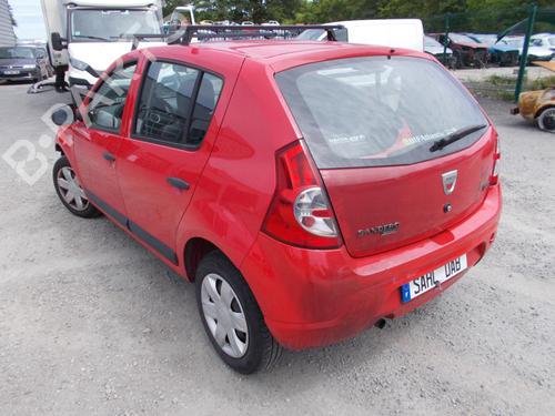 Rear right door window DACIA SANDERO 1.5 dCi | BP27086329C21