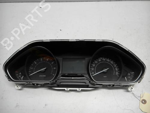 Used Instrument cluster PEUGEOT 208 I (CA_, CC_) 1.2 VTI 82 (82 hp) 27043735