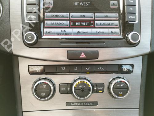 AC-Styringsenhed/Manøvreenhed VW PASSAT B7 Variant (365) 1.6 TDI (105 hp) 27064351