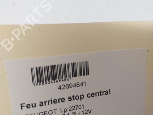 Used Third brake light Third brake light PEUGEOT 208 I (CA_, CC_) 1.2 VTI 82 (82 hp) 27085515 27085515