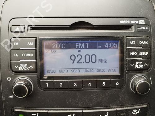 Used Radio HYUNDAI i30 Estate (FD) 1.6 CRDi (90 hp) 28124930