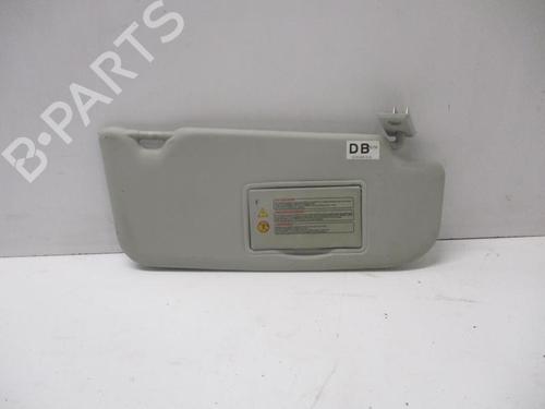 Right sun visor NISSAN QASHQAI / QASHQAI +2 I (J10, NJ10, JJ10E) 1.5 dCi | BP27051051I2 