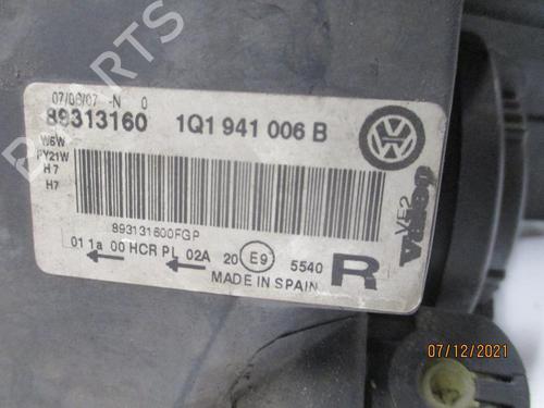 Right headlight VW EOS (1F7, 1F8) 1.6 FSI | BP27076529C29 - Image 3