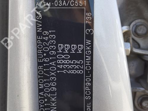 Left front window switch TOYOTA YARIS (_P9_) 1.3 VVT-i (SCP90_, SCP90R) | BP27366942I27  - Image 7