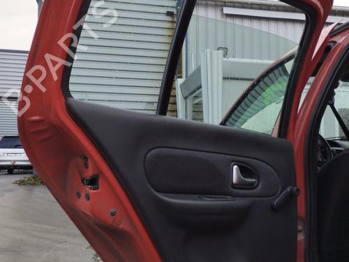 Venstre bagtil lås RENAULT CLIO II (BB_, CB_) 1.2 16V (BB05, BB0W, BB11, BB27, BB2T, BB2U, BB2V, CB05,... (75 hp) 31825497