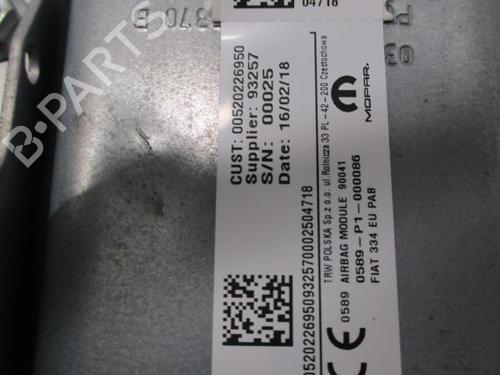 Used Passenger airbag FIAT 500X (334_) 1.4 (334AXC1B, 334AXC11) (140 hp) 27080257