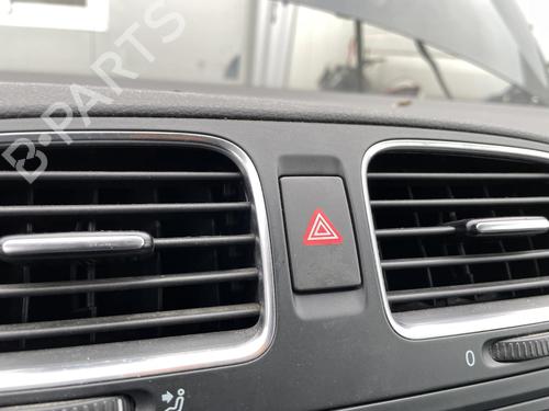 Used Warning switch VW GOLF VI (5K1) 1.6 TDI (105 hp) 27062295