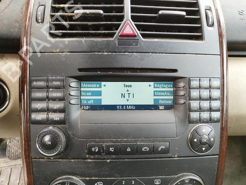 Used Radio MERCEDES-BENZ A-CLASS (W169) A 180 CDI (169.007, 169.307) (109 hp) 27083596