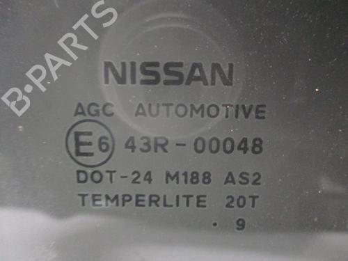 Rear right door window NISSAN QASHQAI I (J10, NJ10) 1.5 dCi | BP27047905C21