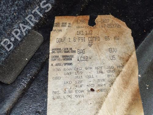 Steering column VW GOLF V (1K1) 1.6 FSI | BP29992846M21 - Image 3