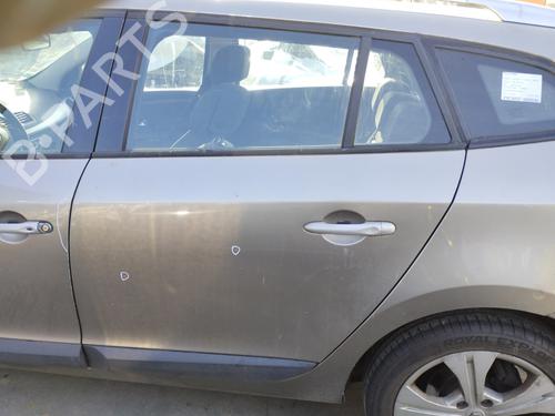 Used Left rear door RENAULT MEGANE III Grandtour (KZ0/1) 1.5 dCi (KZ09, KZ0D, KZ1G, KZ29, KZ14, KZ1W, KZ10, KZ1F,... (110 hp) 27046595