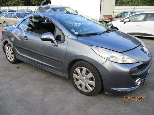 Left sun visor PEUGEOT 207 CC (WD_) 1.6 HDi | BP27085652I1 