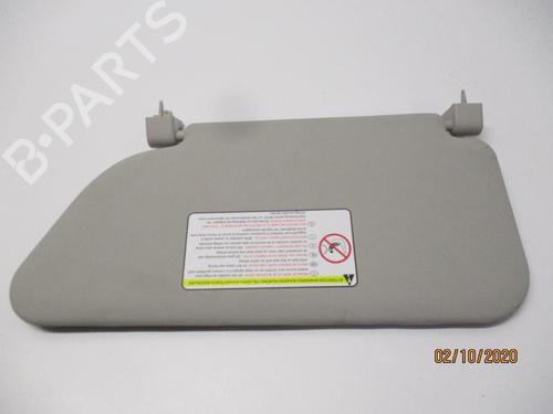 Right sun visor PEUGEOT 1007 (KM_) 1.6 HDi | BP27056070I2 