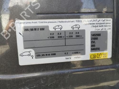 Used Parts PEUGEOT 2008 I (CU_) 1.6 BlueHDi 100 4972233
