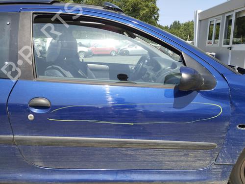 Used Right front door PEUGEOT 206 Hatchback (2A/C) 1.4 i (75 hp) 27044051
