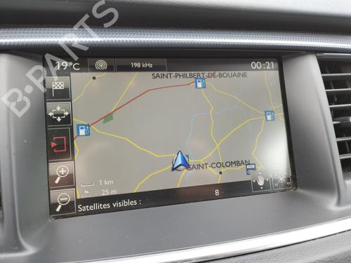 Used Display monitor PEUGEOT 508 I (8D_) 1.6 BlueHDi 120 (120 hp) 27044409