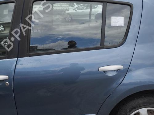 Used Rear left door window DACIA SANDERO 1.4 (BS0C, BS0A, BS0G, BS1F, BS0E) (75 hp) 27071277