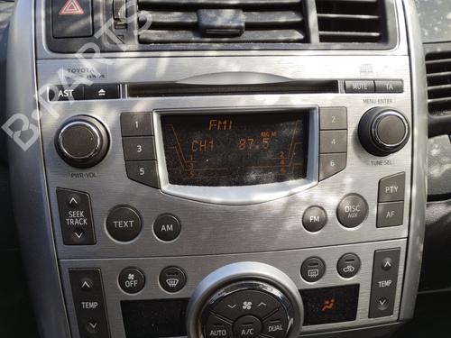 Used Radio TOYOTA VERSO (_R2_) 2.0 D-4D (AUR20_, AUR20R) (126 hp) 27040804