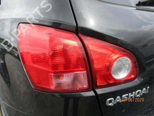 Used Left tailgate light NISSAN QASHQAI / QASHQAI +2 I (J10, NJ10, JJ10E) 1.5 dCi (106 hp) 27085708