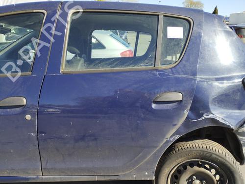 Used Rear left door window DACIA SANDERO II 1.2 (75 hp) 27049033