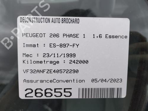 Front right window mechanism PEUGEOT 206 Hatchback (2A/C) 1.6 i | BP27060280C23 