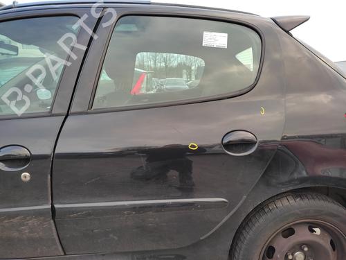 Rear left exterior door handle PEUGEOT 206 Hatchback (2A/C) 1.6 HDi 110 | BP27067466C130 