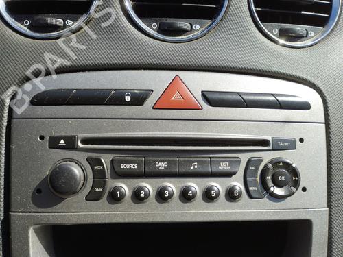 Used Radio PEUGEOT 308 I (4A_, 4C_) 1.6 HDi (109 hp) 27521196