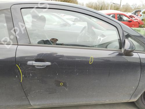 Front right exterior door handle OPEL CORSA D (S07) 1.3 CDTI (L08, L68) | BP27041318C129 