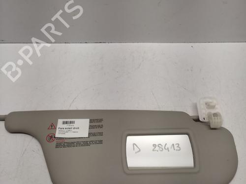 Right sun visor RENAULT CLIO III (BR0/1, CR0/1) 1.2 16V (BR02, BR0J, BR11, CR02, CR0J, CR11) | BP28568187I2 - Image 4