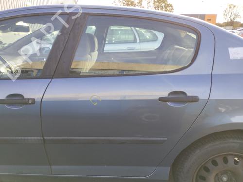 Rear left exterior door handle PEUGEOT 407 (6D_) 2.0 HDi 135 (6DRHRH, 6DRHRE, 6DRHRG, 6DRHRJ) | BP30128028C130 