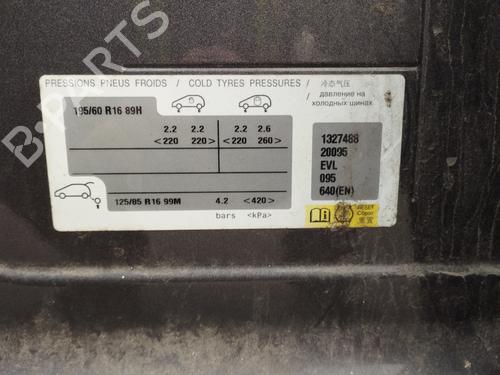 Reverse light PEUGEOT 2008 I (CU_) 1.2 VTi | BP31815202C36