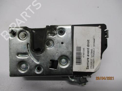 Used Front right lock PEUGEOT PARTNER MPV (5_, G_) 1.6 HDi 90 (90 hp) 27079983