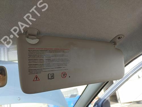 Used Right sun visor Right sun visor RENAULT TWINGO II (CN0_) 1.2 16V (CN0K, CN0V, CN0A) (76 hp) 40602285 40602285