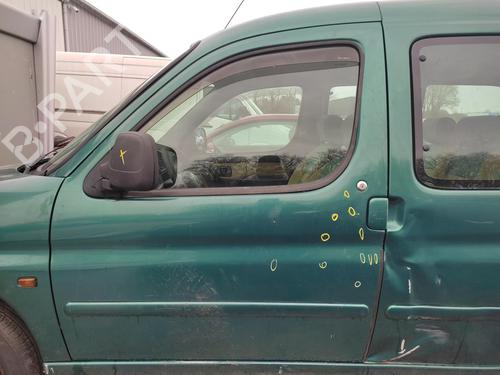 Used Left front door CITROËN BERLINGO / BERLINGO FIRST Box Body/MPV (M_) 1.9 D 70 (MBWJZ, MCWJZ) (69 hp) 27058161