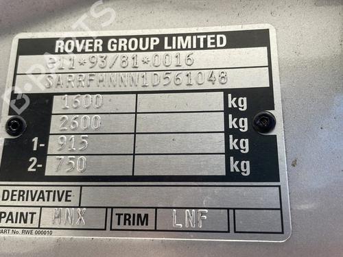 Left headlight ROVER 25 I Hatchback (RF) 2.0 iDT | BP31825451C28 - Image 10