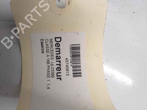 Startmotor MERCEDES-BENZ A-CLASS (W168) A 140 (168.031, 168.131) | BP27061124M8 