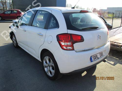 Right sun visor CITROËN C3 II (SC_) 1.4 HDi 70 (SC8HZC, SC8HR0, SC8HP4) | BP27056267I2  - Image 7