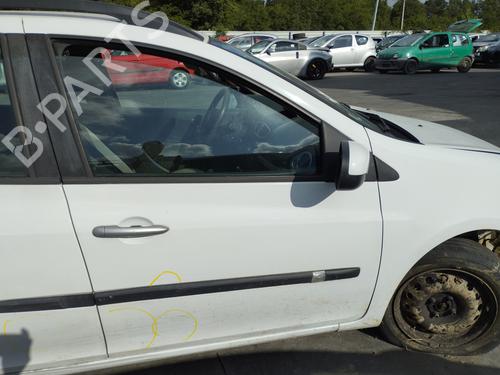 Used Right front door RENAULT CLIO III Grandtour (KR0/1_) 1.2 16V (103 hp) 27503533