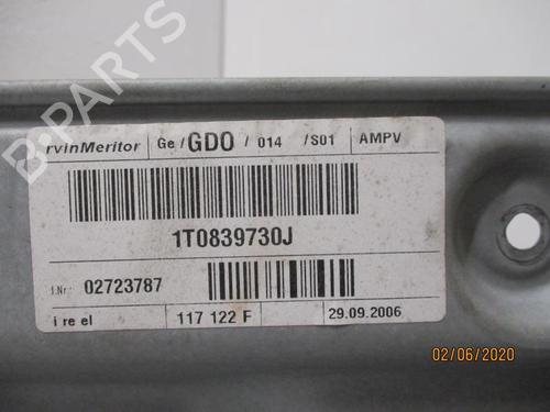 Rear right window mechanism VW TOURAN (1T1, 1T2) 2.0 TDI | BP27056180C25 