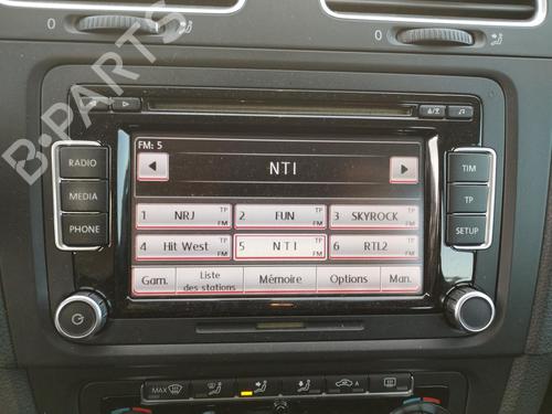 radio-vw-golf-vi-5k1-2008-2009-2010-2011-2012-2013-2014-27057215 main image