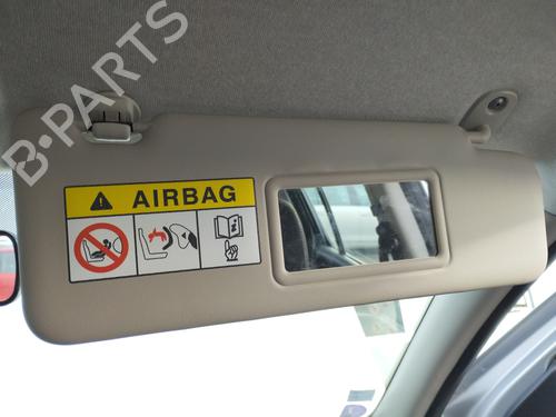 Used Right sun visor Right sun visor DACIA SANDERO II TCe 90 (B8M1, B8MA, B8AC) (90 hp) 31639478 31639478