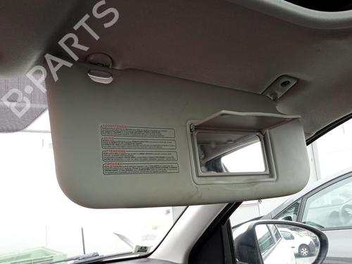 Used Right sun visor NISSAN QASHQAI / QASHQAI +2 I (J10, NJ10, JJ10E) 1.5 dCi (110 hp) 27070831