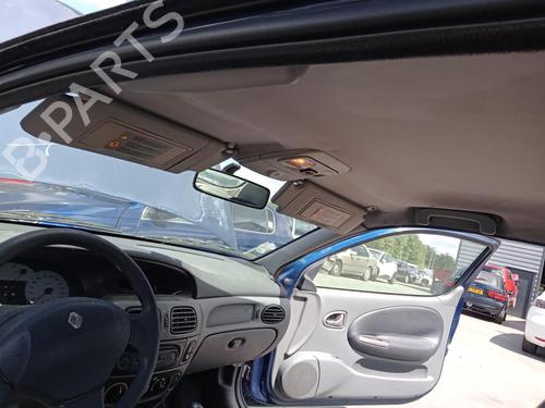 Left sun visor RENAULT MEGANE I Coach (DA0/1_) 1.9 dCi (DA05, DA1F) 8200247952