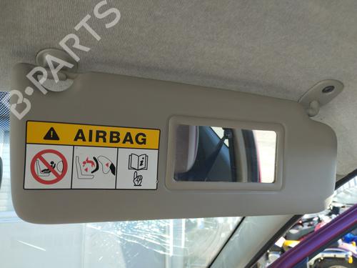 Used Right sun visor Right sun visor RENAULT TWINGO II (CN0_) 1.5 dCi 75 (75 hp) 39697506 39697506
