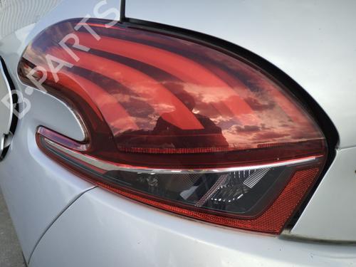 Used Left taillight PEUGEOT 208 I (CA_, CC_) 1.2 VTI 82 (82 hp) 29176186